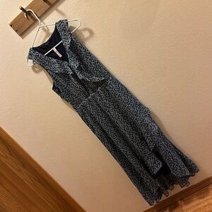 Banana Republic dress, navy and white, size medium